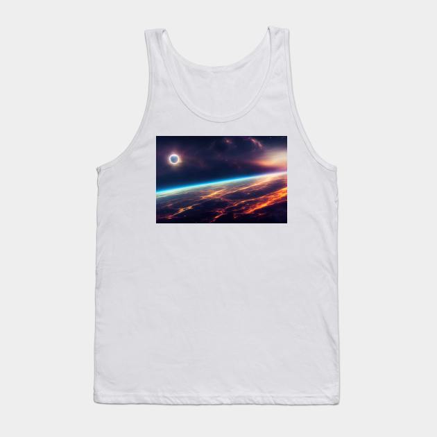 End of the earth , a star is dead , apocalypse Tank Top by DyeruArt